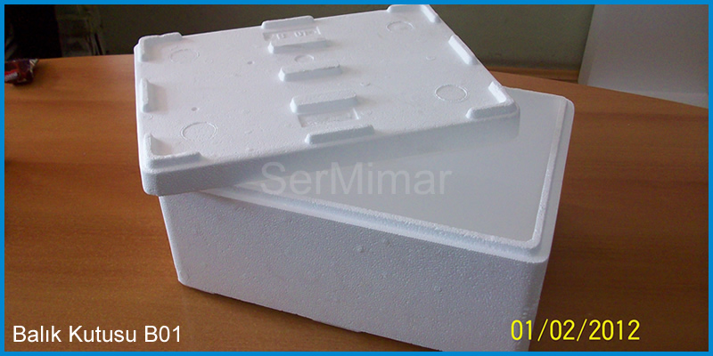 B-01 Standard EPS Fisch- & Lebensmittel-Thermobox (3–5 Kg)